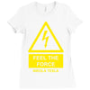 nikola tesla Ladies Fitted T-Shirt