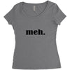 meh Women's Triblend Scoop T-shirt