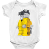 breaking bad lego parody Baby Bodysuit