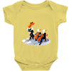 rock me amadeus Baby Onesie