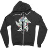luchador Zipper Hoodie