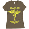 call me sir Ladies Fitted T-Shirt