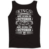 Real Kings Are Born On October 16 Tank Top