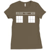 police public call box Ladies Fitted T-Shirt