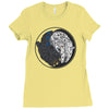 sci fi yin yang Ladies Fitted T-Shirt