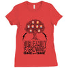 Our Family Is Growing One By One Ladies Fitted T-Shirt