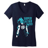 Super Saiyan God DB Super Goku Women's V-Neck T-Shirt