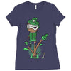 organic pirate Ladies Fitted T-Shirt