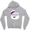 marshmallow love Zipper Hoodie