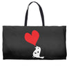 bird love heart animal graph note music party pop art gift Weekender Totes