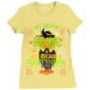 My Broom Broke So I Became A Bartender Ladies Fitted T-Shirt