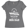 i get awesome husband Women's Triblend Scoop T-shirt