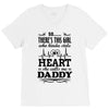 There's This Girl Who Stole My Heart She Calls Me Daddy V-Neck Tee