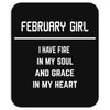 February Girl Mousepad