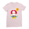 deal with it Ladies Fitted T-Shirt