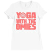 yoga with the omies Ladies Fitted T-Shirt
