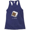 space heater Racerback Tank
