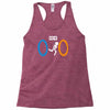 portal bathroom parody video game Racerback Tank