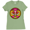 lucha libre pink Ladies Fitted T-Shirt