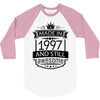 Made In 1997 And Still Awesome 3/4 Sleeve Shirt