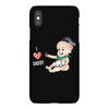 Cute Baby Painter's Dad Love iPhoneX