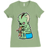 zombie baby Ladies Fitted T-Shirt