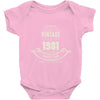 premium vintage 1981 classic perfectly aged limited edition Baby Bodysuit