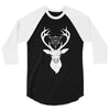 Deer With Diamond 3/4 Sleeve Shirt