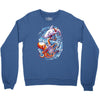 octopus vs shark Crewneck Sweatshirt