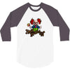halloween clown 3/4 Sleeve Shirt