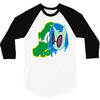 vector scratch 3/4 Sleeve Shirt