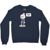 bummer, man Crewneck Sweatshirt