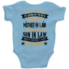Super Cool Mother In Law Of A Freaking Awesome Son In Law Baby Onesie