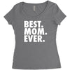 best. mom. ever Women's Triblend Scoop T-shirt