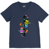 Pride Floral LGBT Colors V-Neck Tee