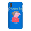 peppa pig grandma pig iPhoneX Case