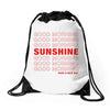 Good Morning Sunshine Drawstring Bags