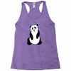 crying panda Racerback Tank