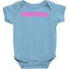 fighter breast cancer Baby Bodysuit