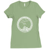 back to back world war champs raising flag Ladies Fitted T-Shirt