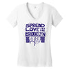 spread love the brooklyn way Women's V-Neck T-Shirt