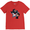 too slow cap V-Neck Tee