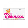 romance in the world License Plate