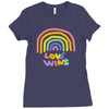 love wins Ladies Fitted T-Shirt