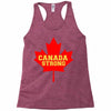 canada strong Racerback Tank
