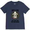 nurse lama V-Neck Tee