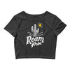 roam free Crop Top