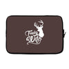 trophy wife deer Laptop sleeve