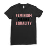 Feminism Means Equality Ladies Fitted T-Shirt
