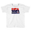 usa basketball logo Toddler T-shirt